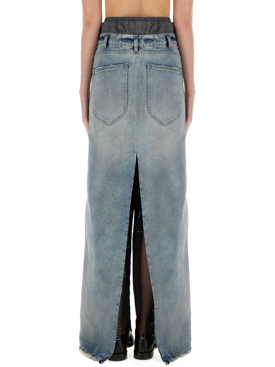Maison Margiela DENIM SKIRT "ANONYMITY OF THE LINING"
