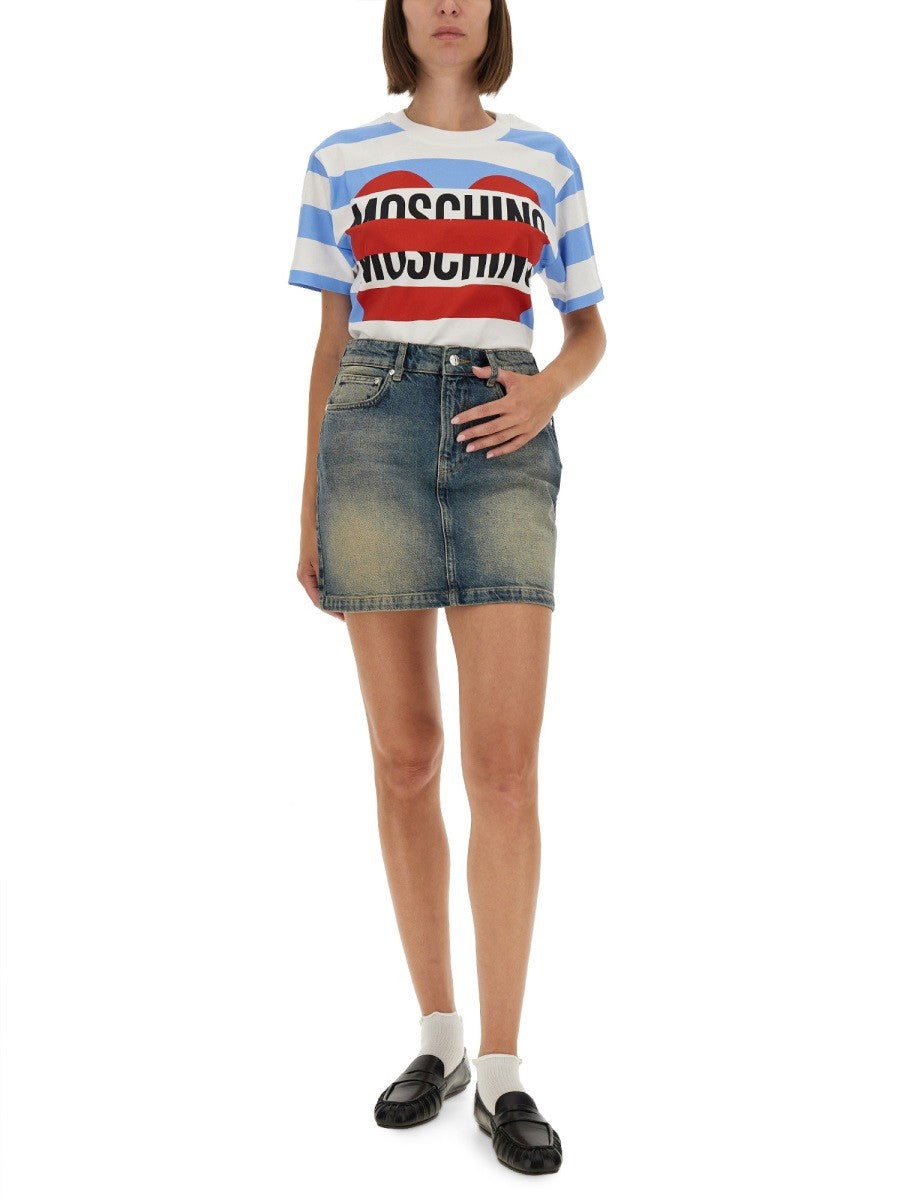 Moschino Jeans DENIM SKIRT