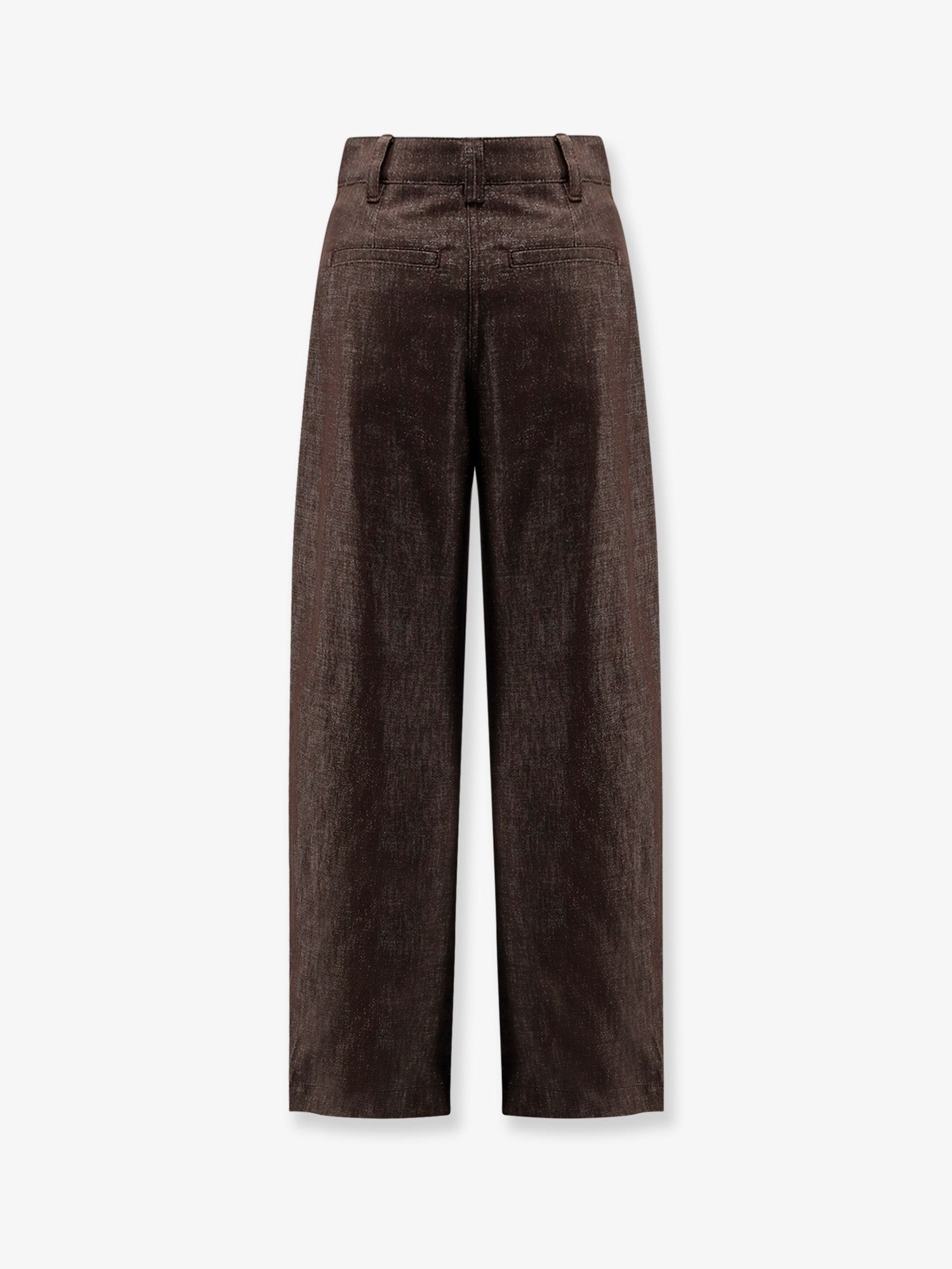 Brunello Cucinelli Denim trousers with lurex profile