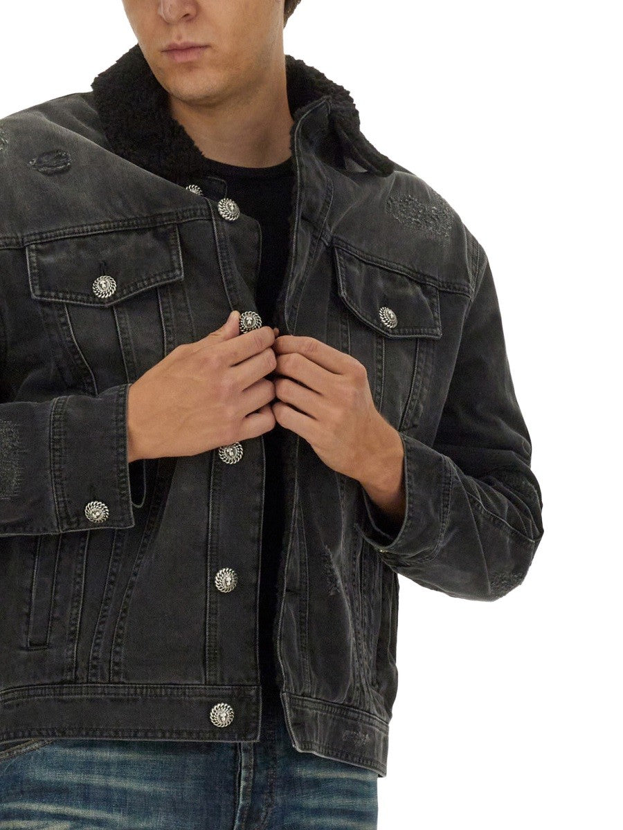 Balmain KULUTETTU TAKKI
