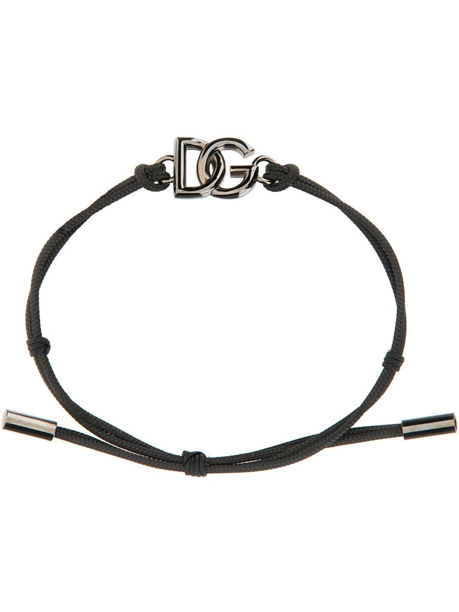 Dolce & Gabbana BRANSOLETKA Z LOGO DG
