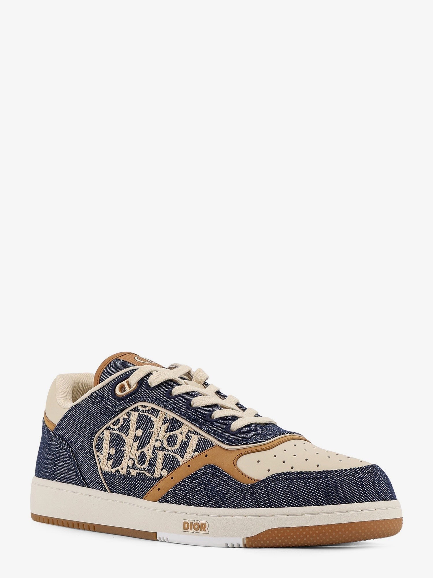 Dior DH SN B27 tenisky z denimu a kůže