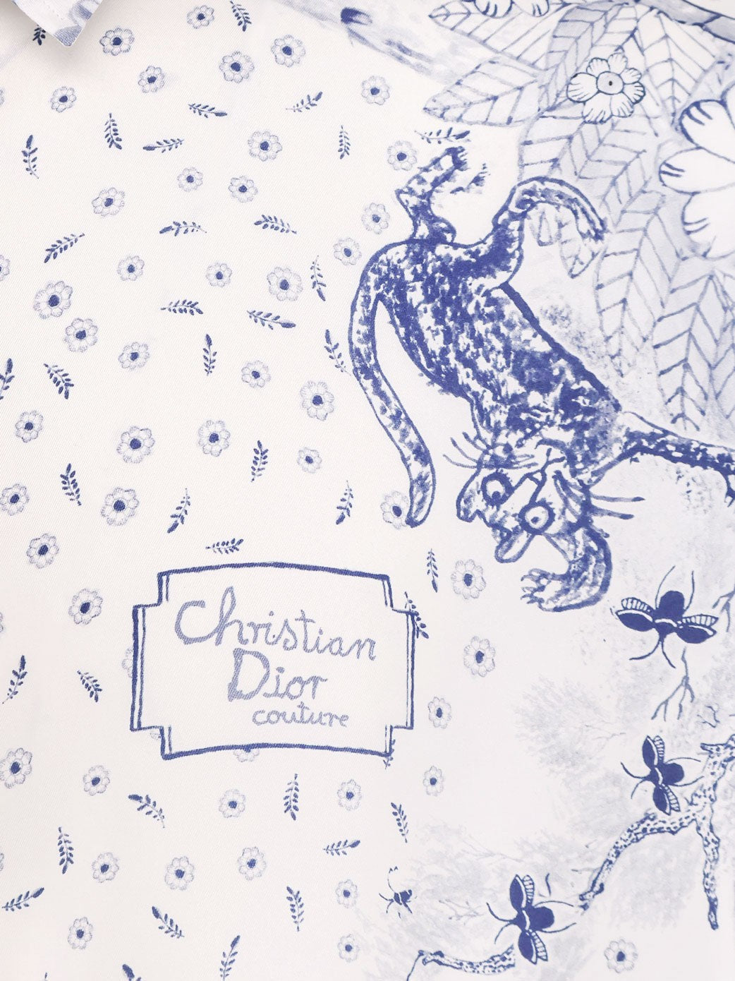 Dior and Hylton Nel シルクシャツ