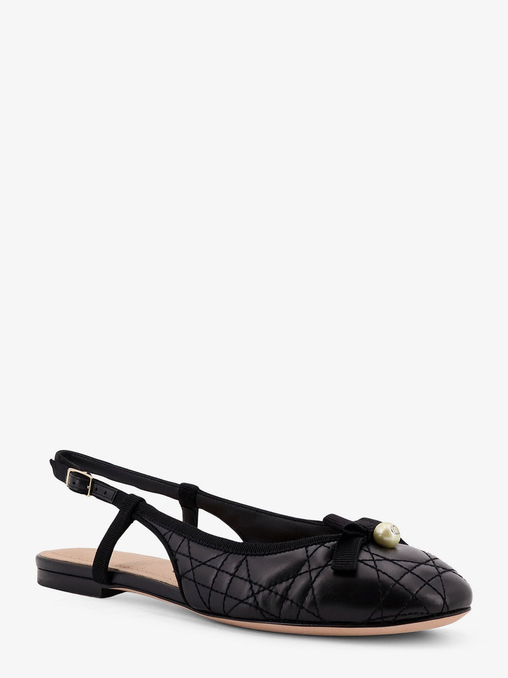 Dior Ballet leather slingback ballerinas