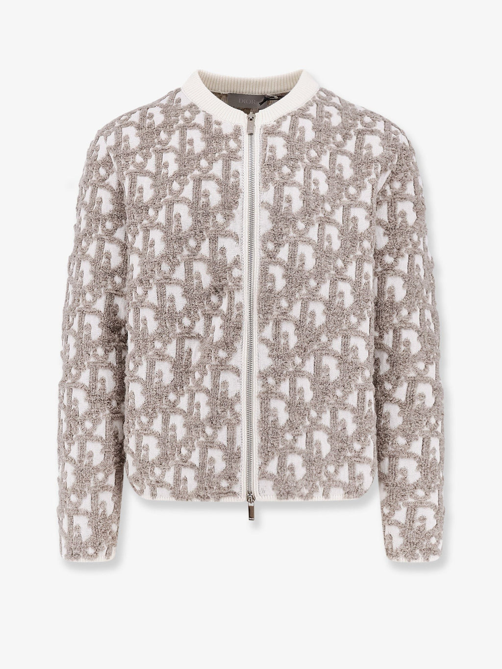 Dior Oblique ウール＆コットンブレンドジャカードカーディガン