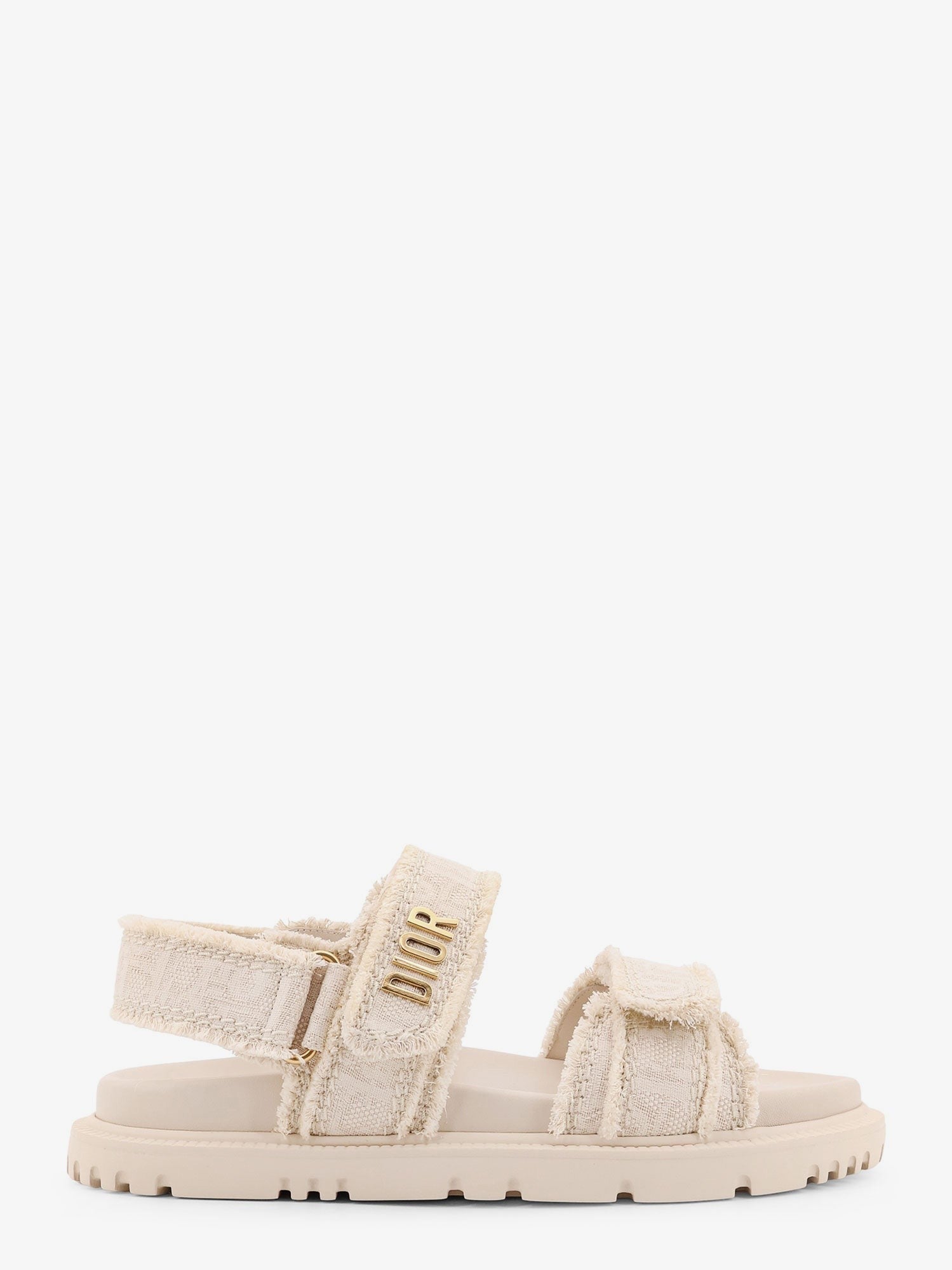 Dior act fabric sandals with Dior Oblique motif