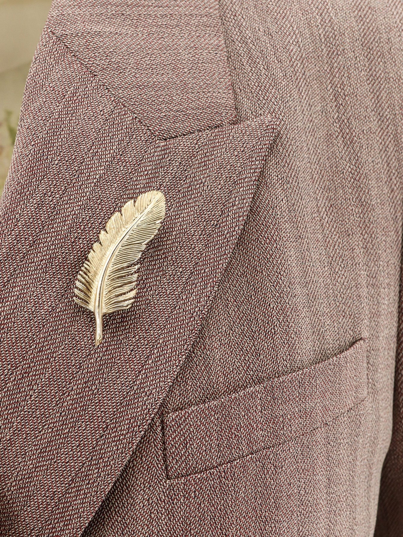Golden Goose Deluxe Brand Diva herringbone virgin wool blazer