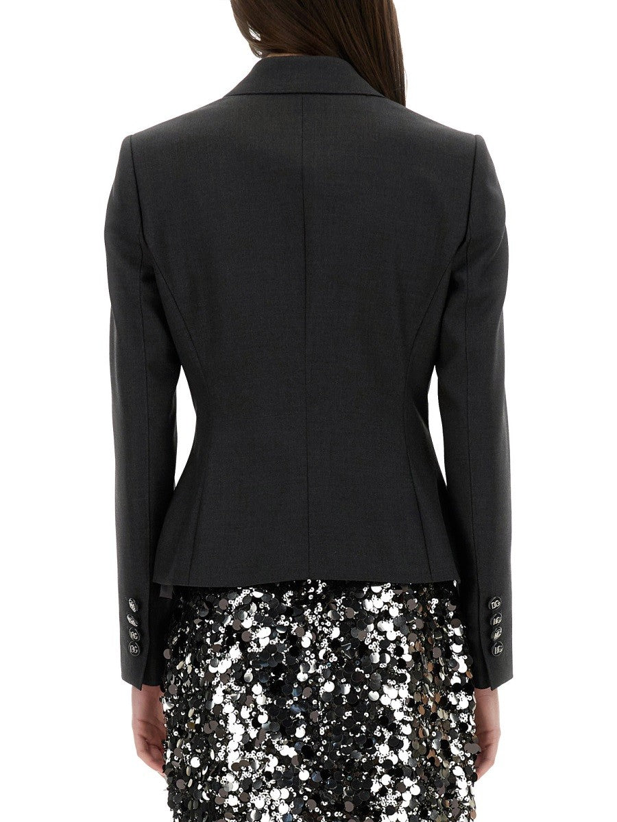 Veste croisée Dolce & Gabbana DOLCE avec boutons logo DG