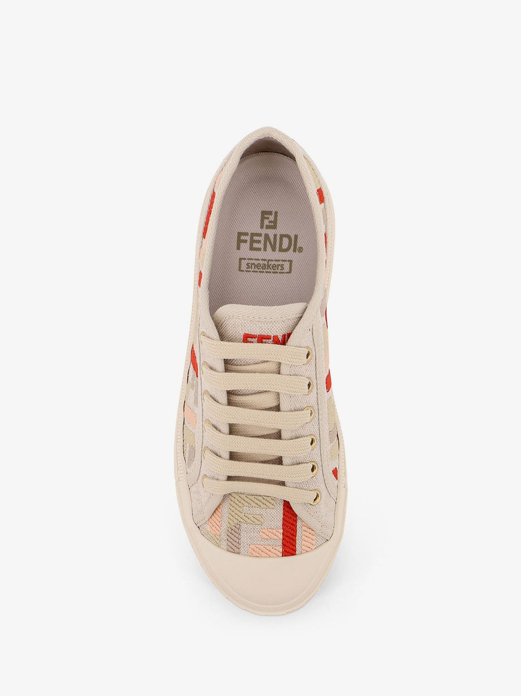 Fendi Domino canvas sneakers