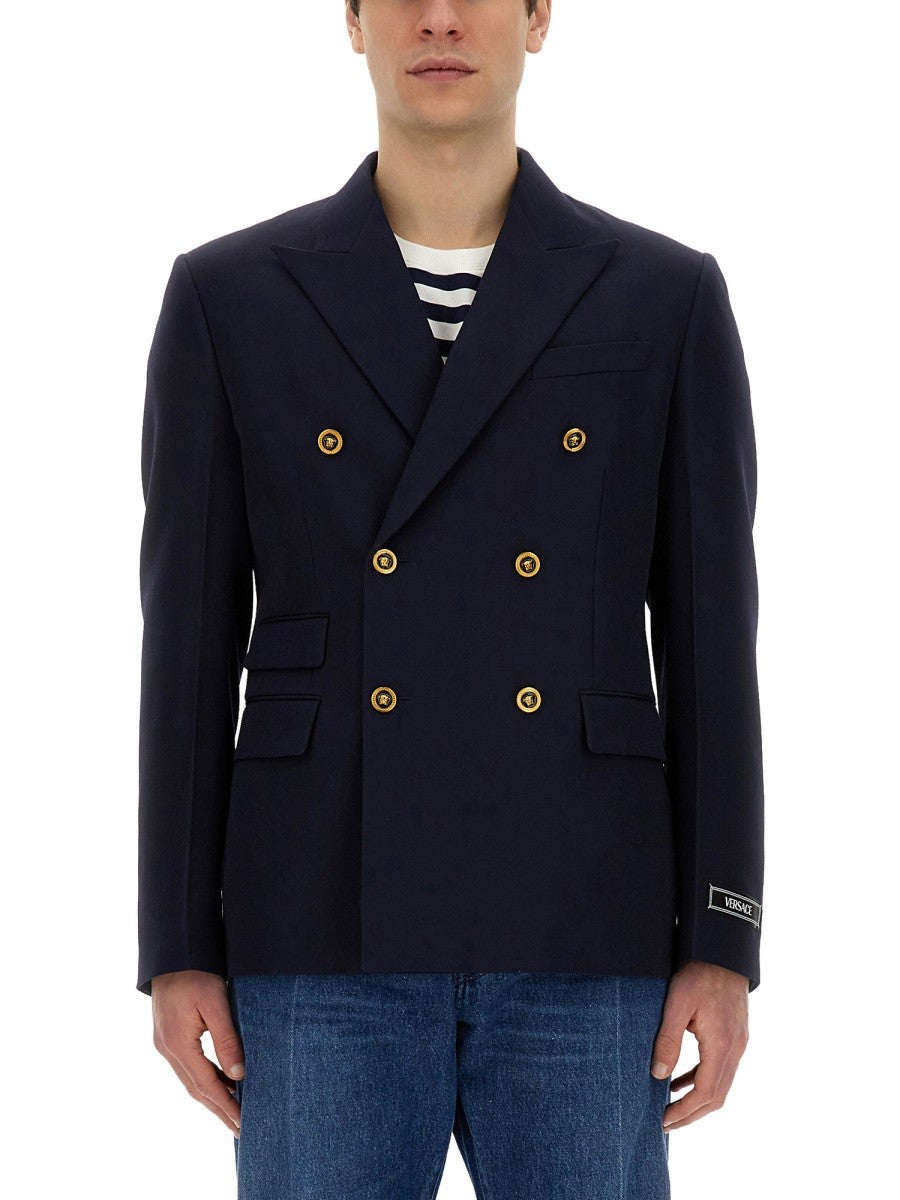Versace CHAQUETA DE DOBLE BOTONADURA