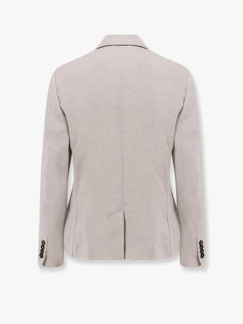 Brunello Cucinelli Λινό σακάκι με διπλό κούμπωμα