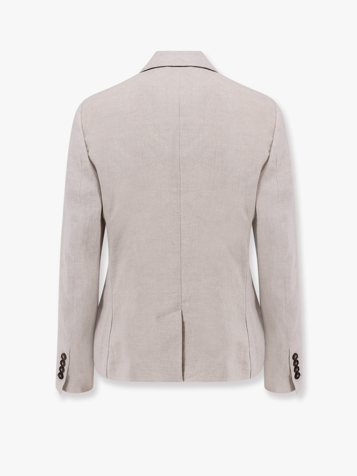 Brunello Cucinelli Zweireihiger Leinenblazer