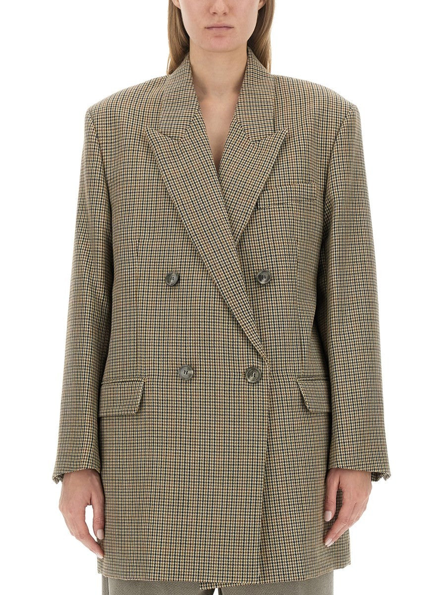 Ami Paris DOUBLE-BREASTED OVERSIZED JACKET