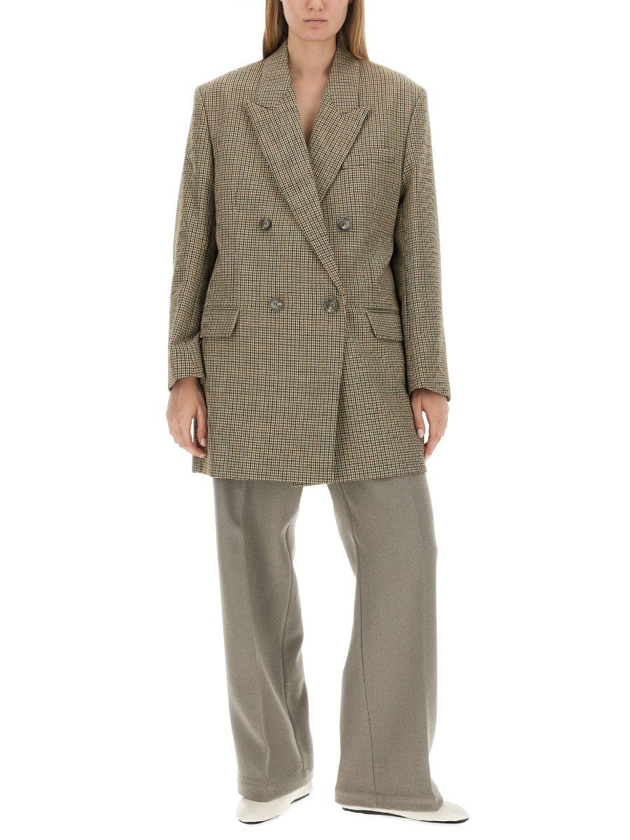 Ami Paris DOUBLE-BREASTED OVERSIZED JACKET