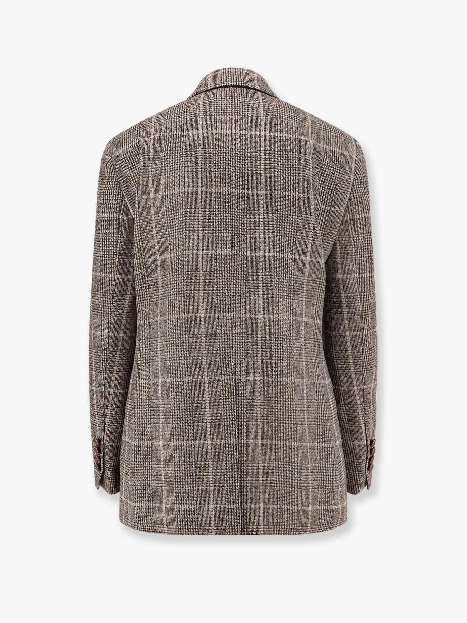 Brunello Cucinelli Dvoredni blejzer Prince of Wales