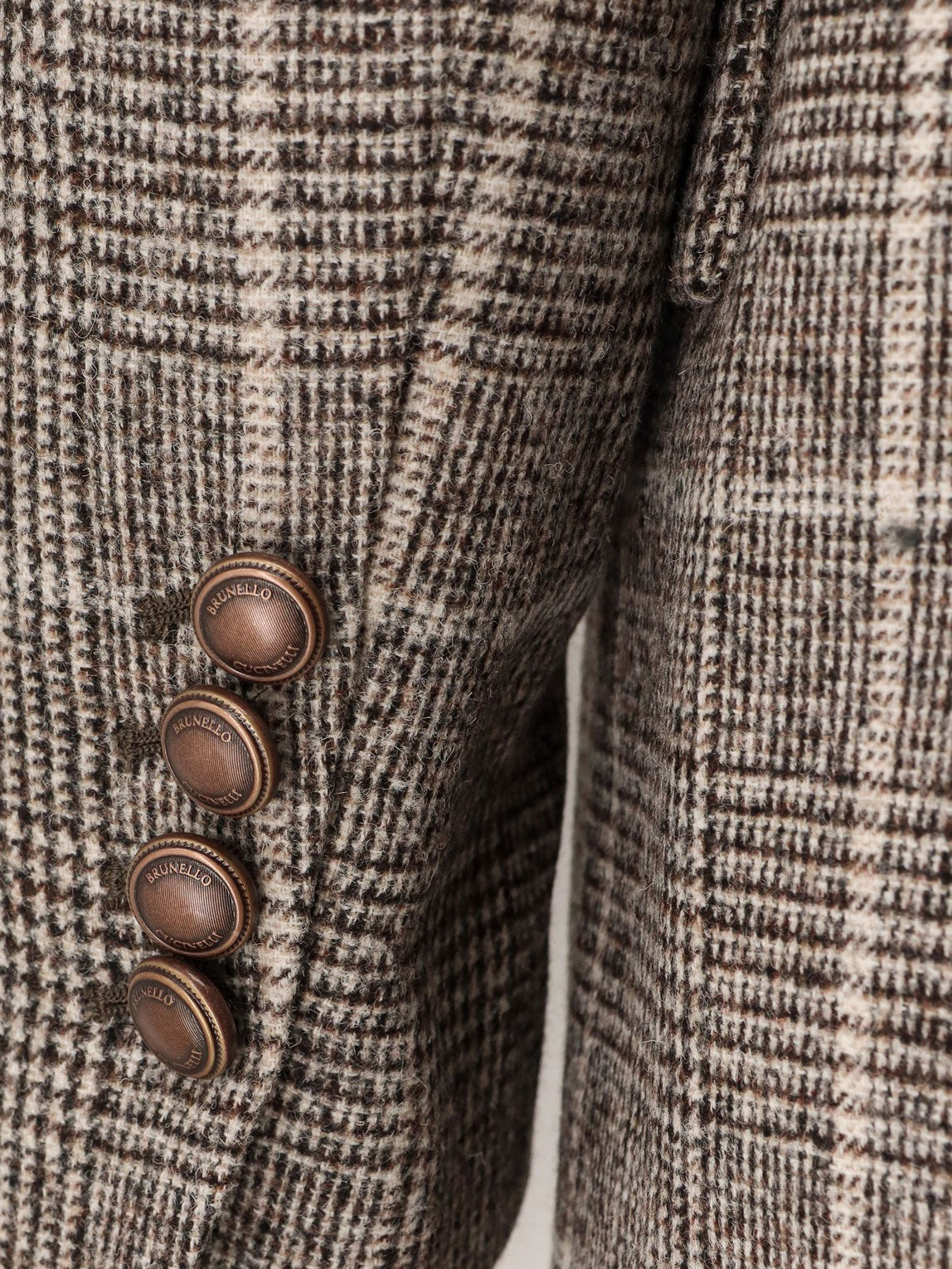Brunello Cucinelli Dvoredni blejzer Prince of Wales