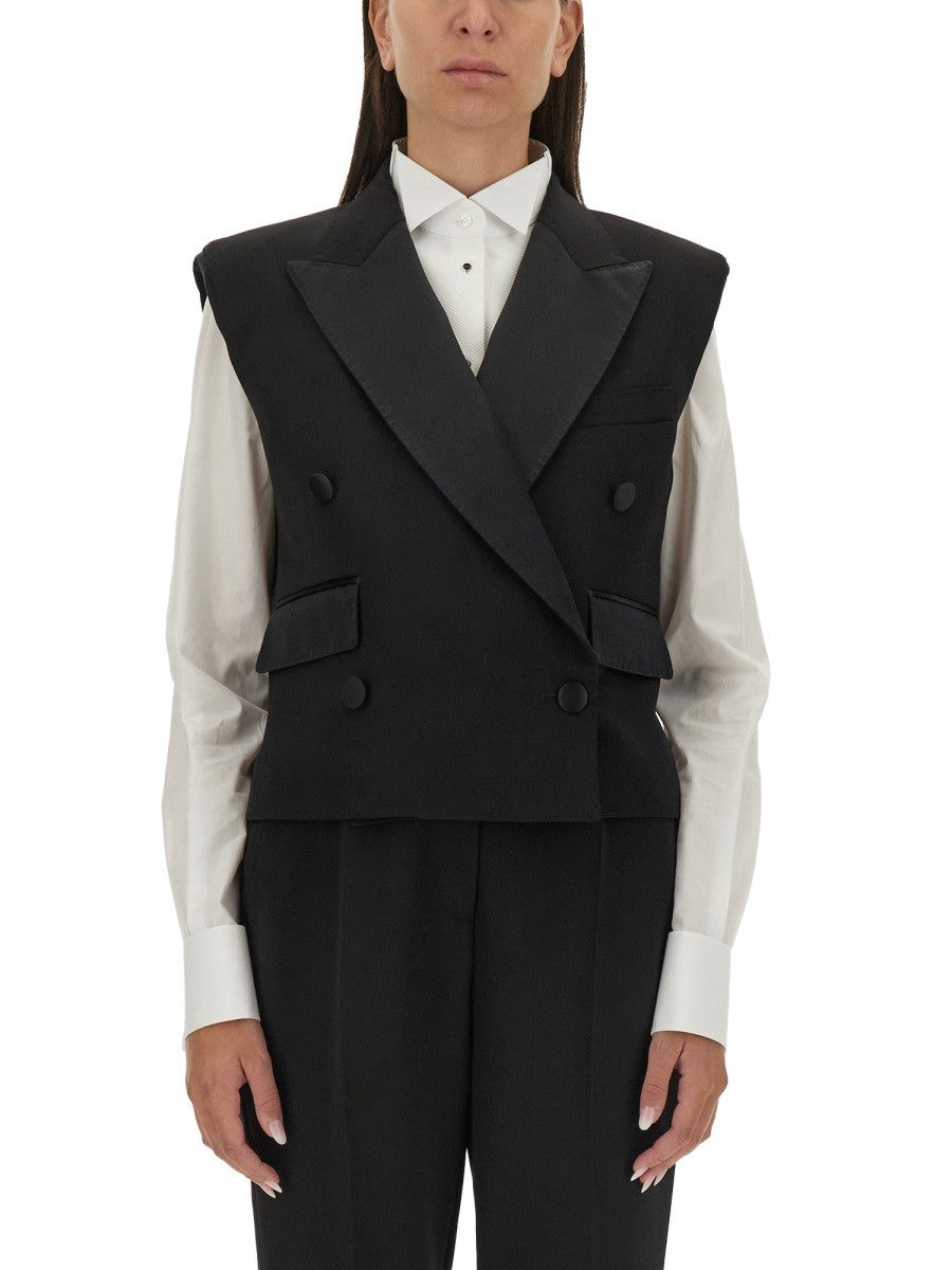 Veste sans manches croisée Dolce & Gabbana