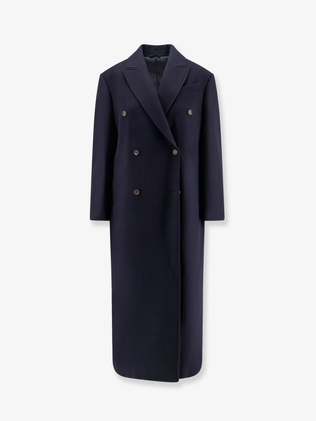Brunello Cucinelli Double-breasted wool coat