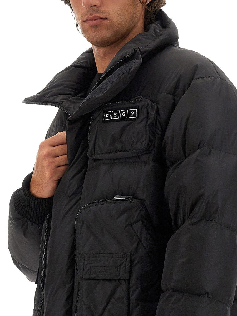 Dsquared2 DOWN JACKET WITH LOGO