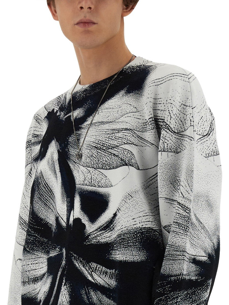 Alexander Mcqueen "DRAGNFLY" SWETER DŻERSEJOWY