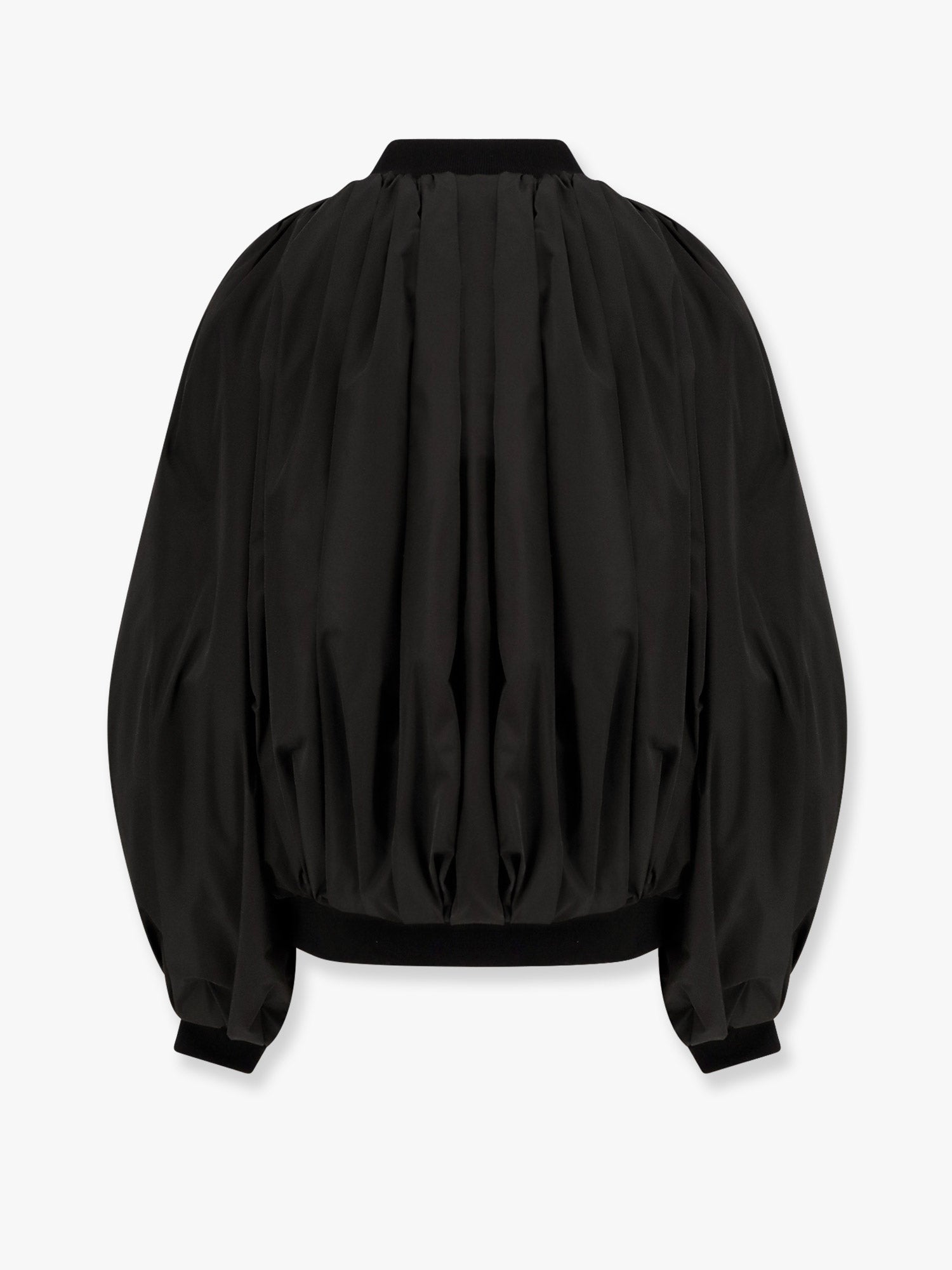 Balenciaga Drapowana pikowana kurtka bomber