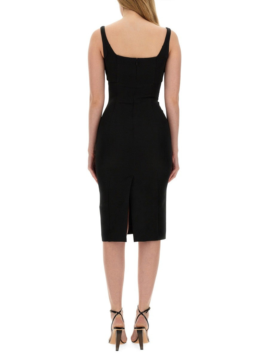 Versace Jeans Couture KLEID MIT SCHNALLEN
