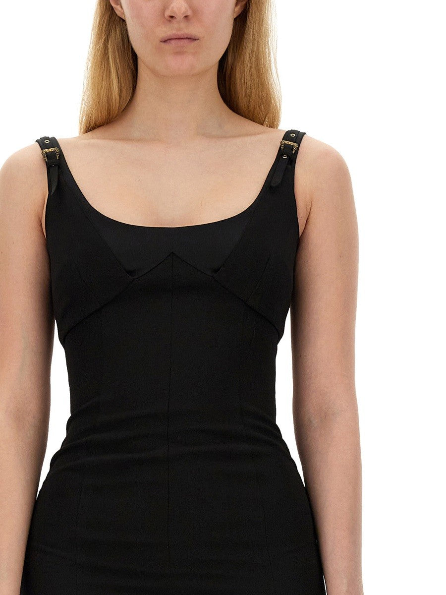 Versace Jeans Couture KLEID MIT SCHNALLEN