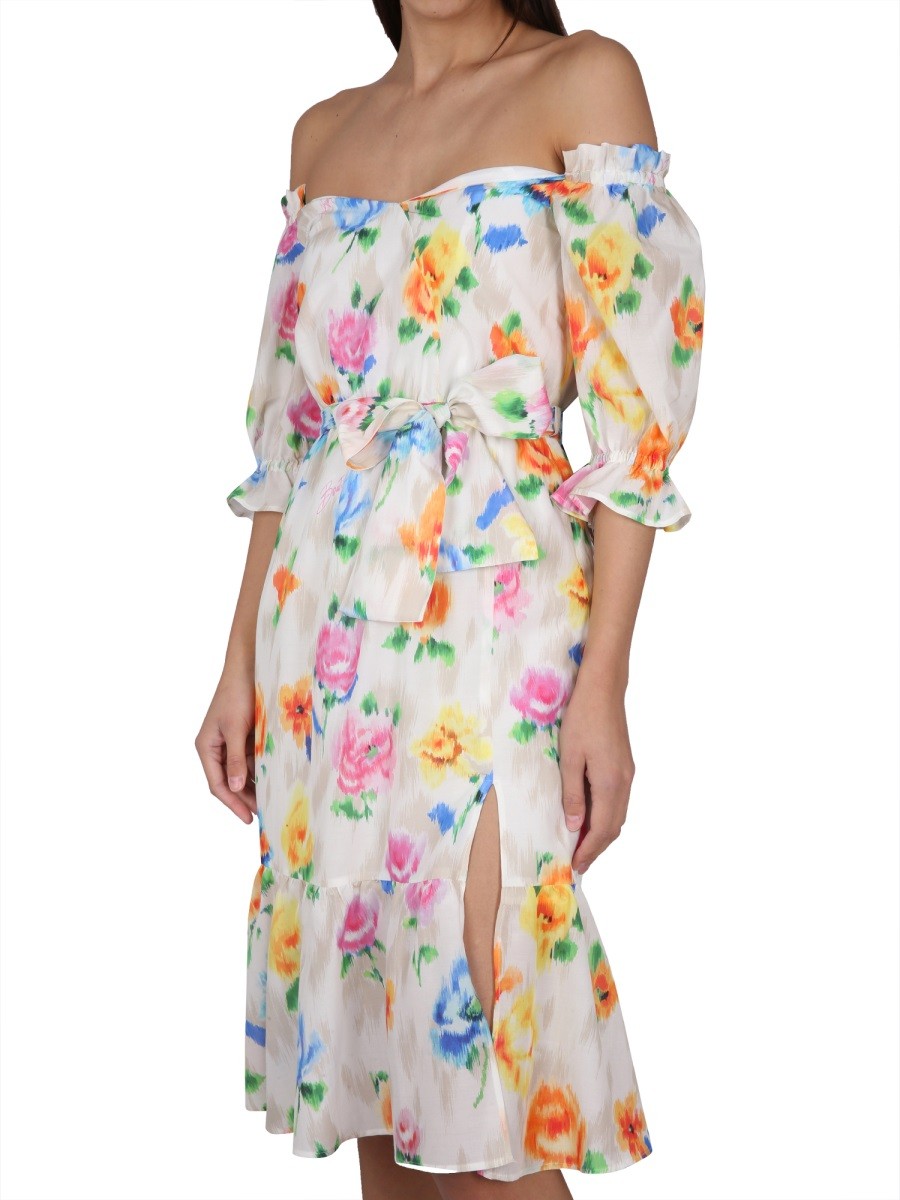 Boutique Moschino JURK MET BLOEMENPATROON