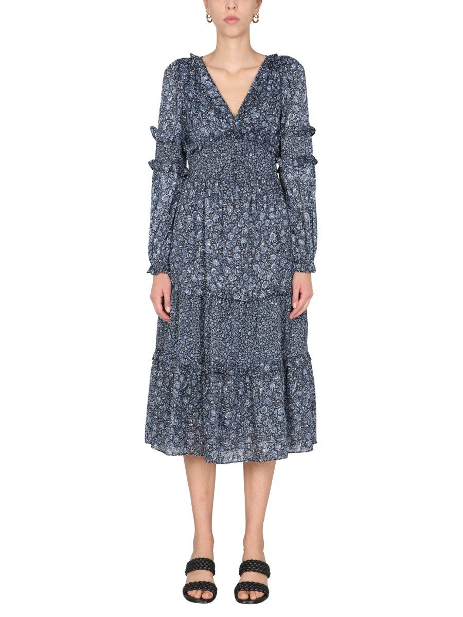 Michael By Michael Kors DRESS WITH FLORAL PRINT