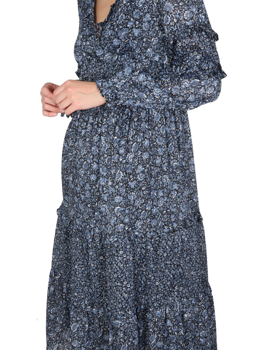 Michael By Michael Kors DRESS WITH FLORAL PRINT