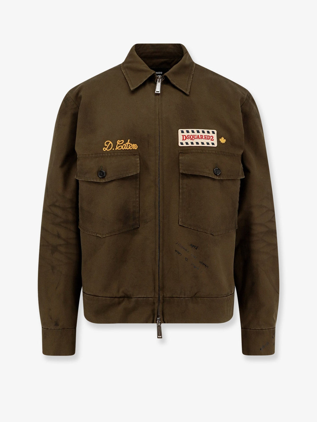 Dsquared2 Bros Cotton padded Jacket