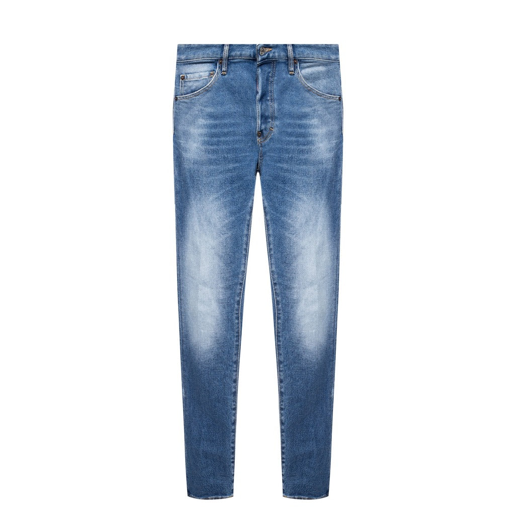 Dsquared2 Cool Guy distressed blue jeans front view
