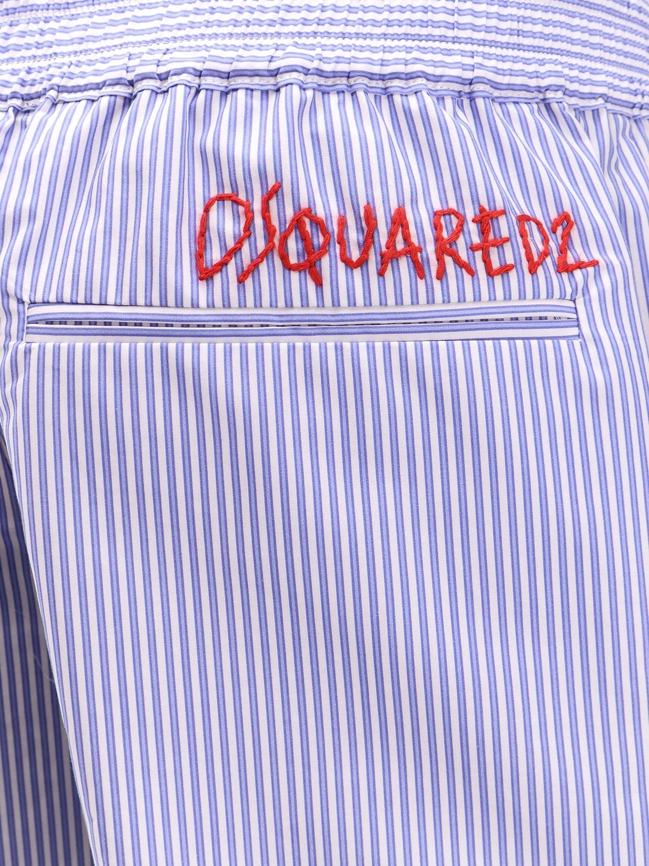 Dsquared2 Summer Lovers cotton popeline shorts