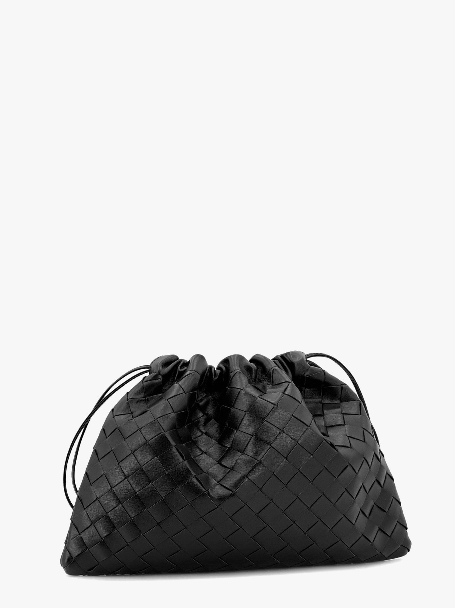 Bottega Veneta Dustbag Medium δερμάτινο τσαντάκι Intrecciato