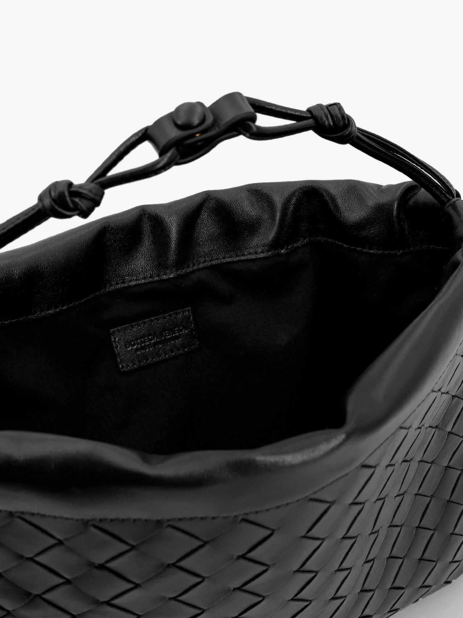 Bottega Veneta Dustbag Medium δερμάτινο τσαντάκι Intrecciato