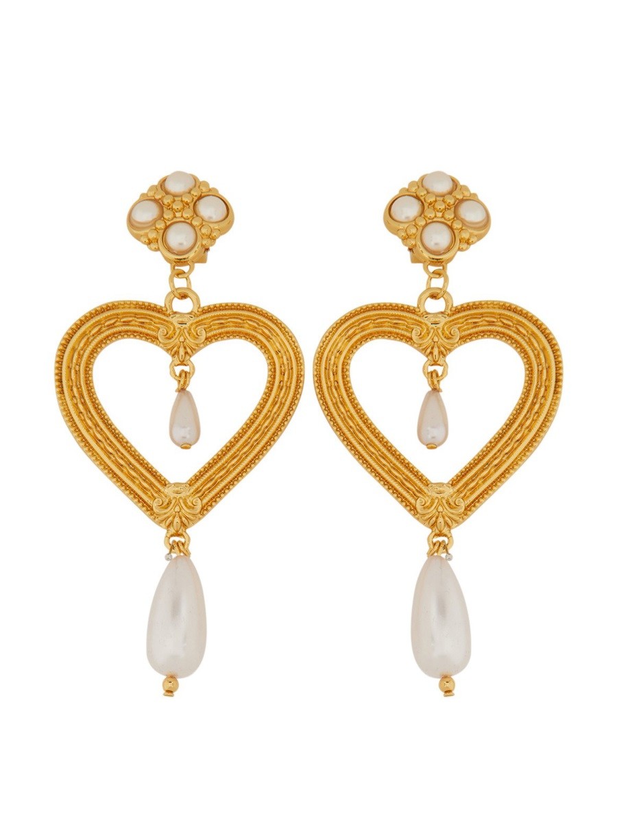 Moschino NÁUŠNICE "HEART"
