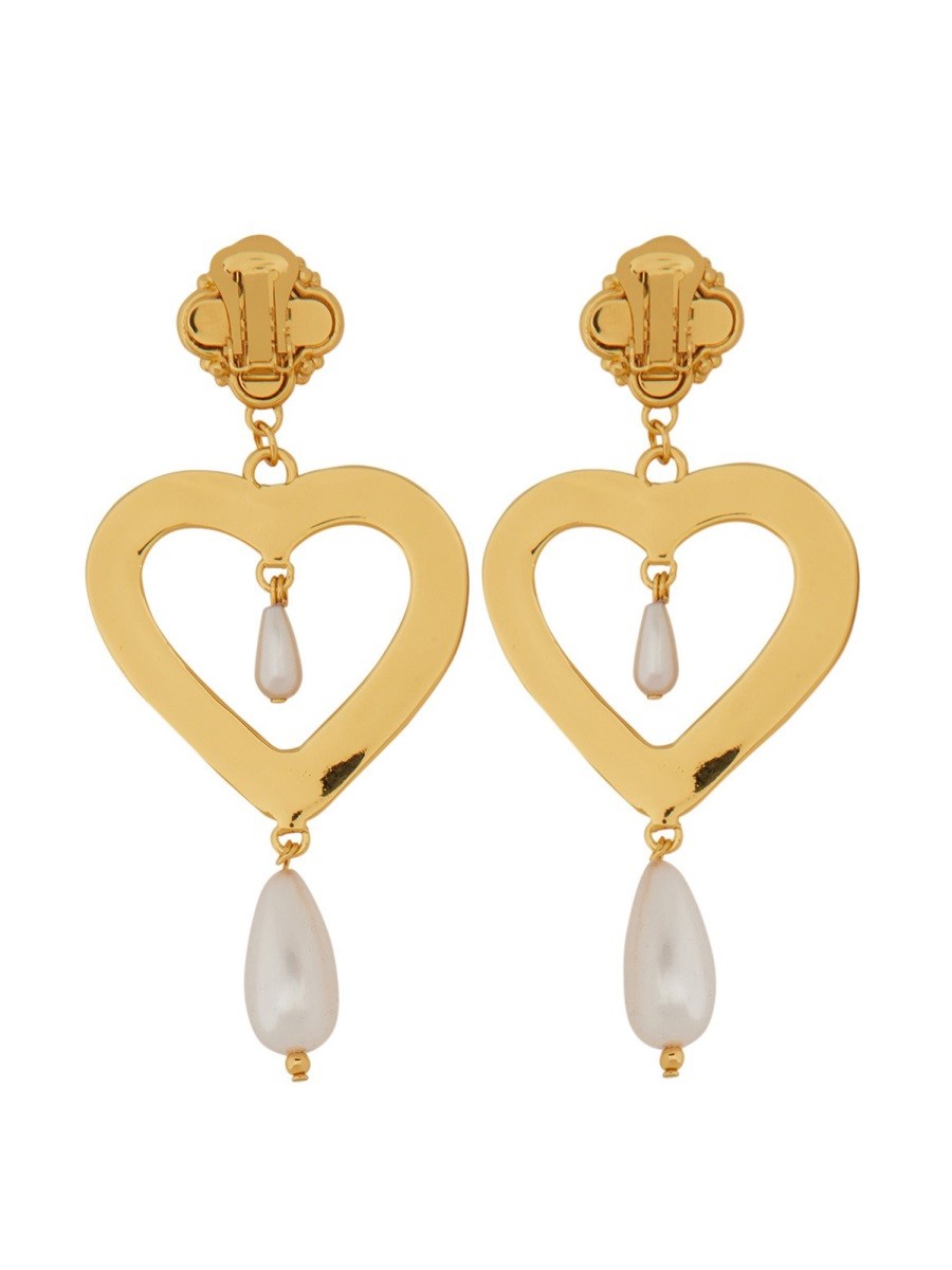 Moschino NÁUŠNICE "HEART"