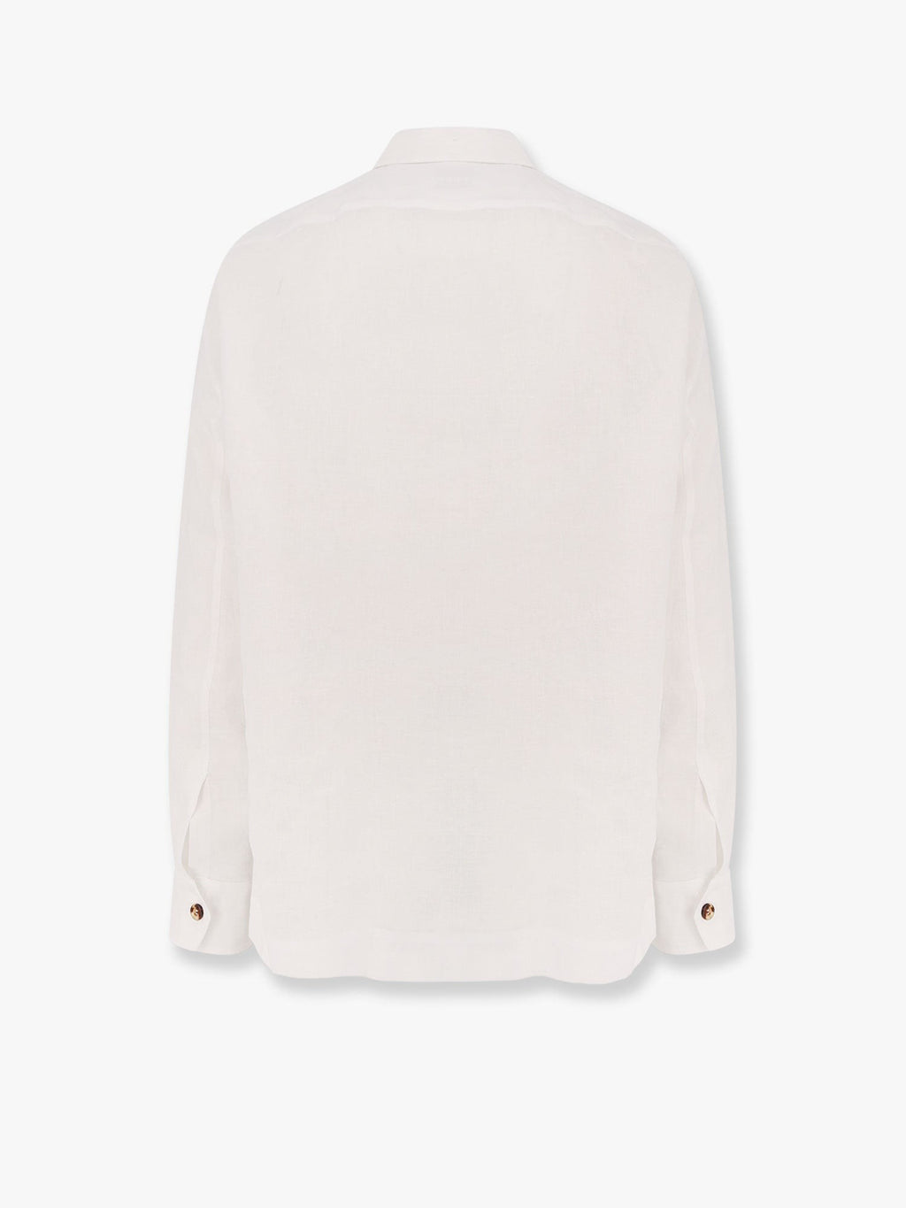 Brunello Cucinelli Camisa de linho de corte folgado