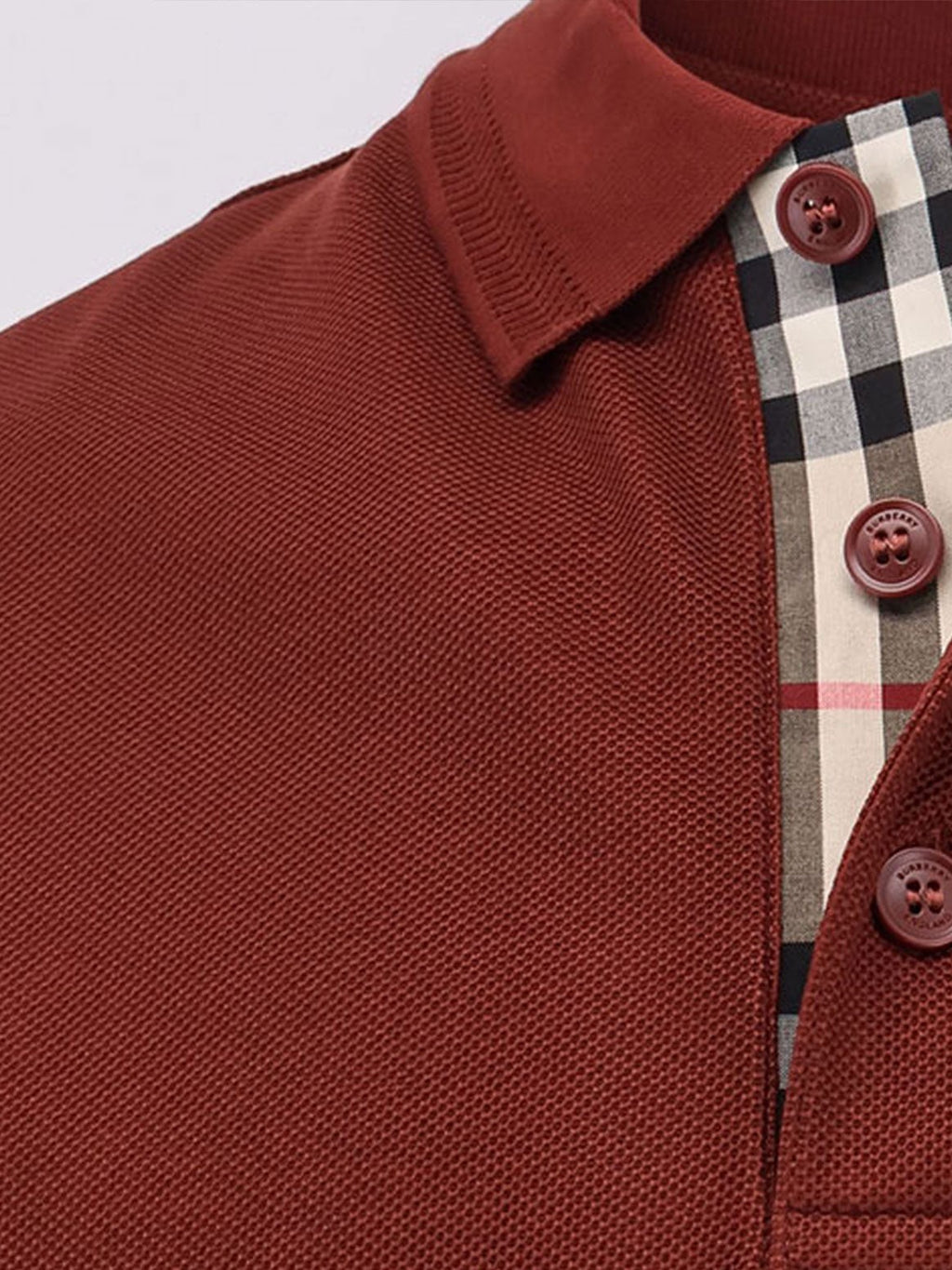 Burberry Eddie Polohemd aus Bio-Baumwolle