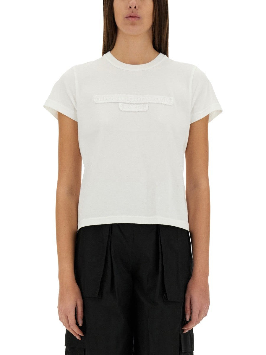 Alexander Wang DOMBORNYOMOTT LOGÓS PÓLÓ