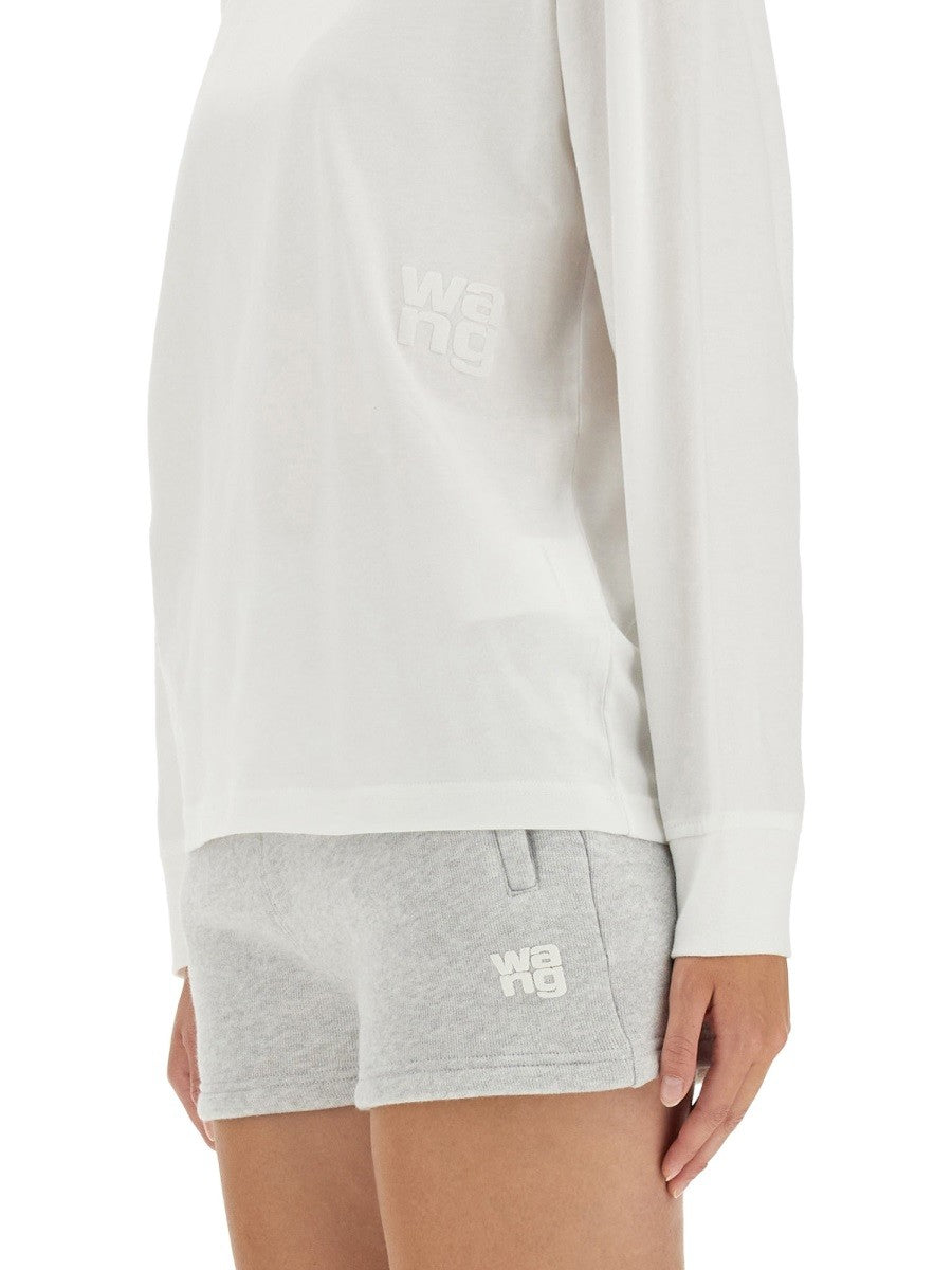 Alexanderwang.T EMBOSSED LOGO T-SHIRT