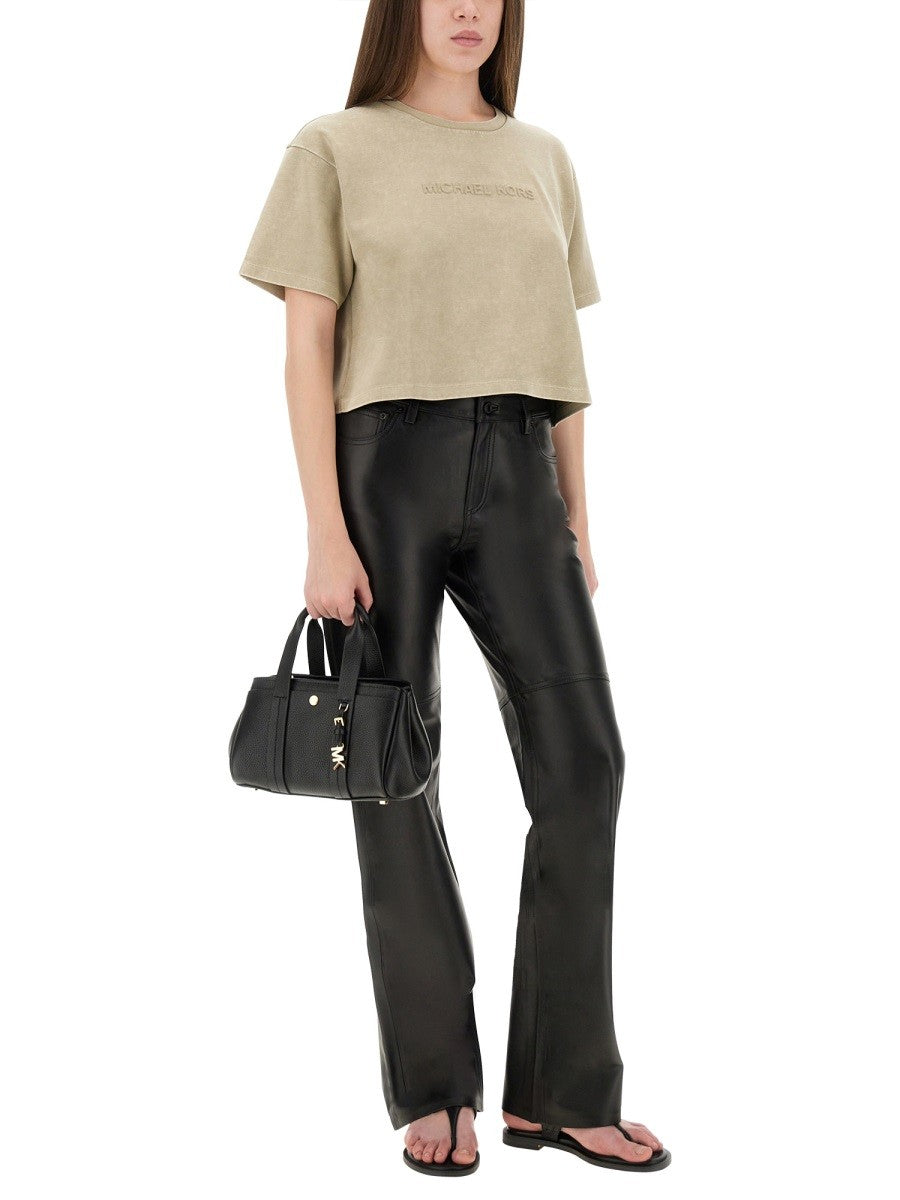 Michael By Michael Kors EMBOSSED LOGO T-SHIRT