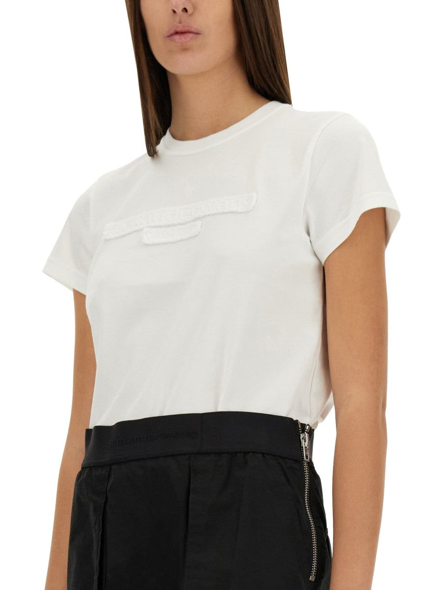 Alexander Wang DOMBORNYOMOTT LOGÓS PÓLÓ