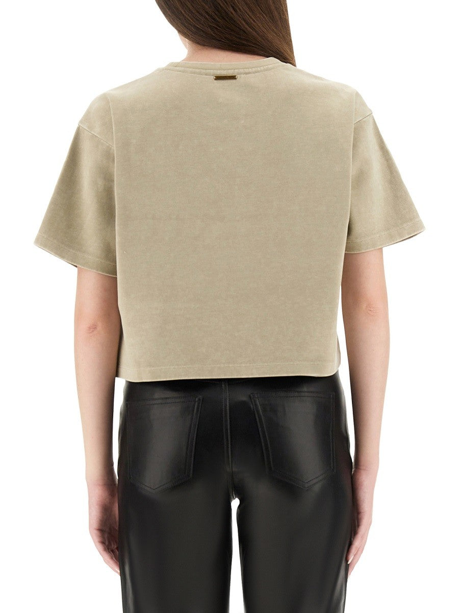 Michael By Michael Kors T-SHIRT MED PRÄGLAT LOGOTYP