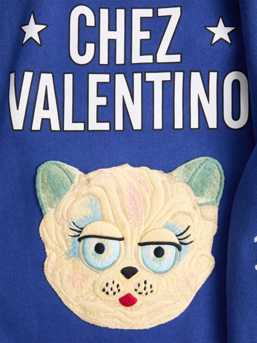 Valentino SWEATSHIRT EN COTON BRODÉ