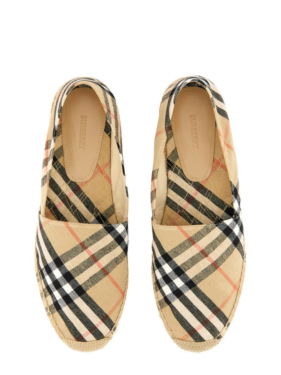 Burberry ESPADRILLE MEWS CHECK