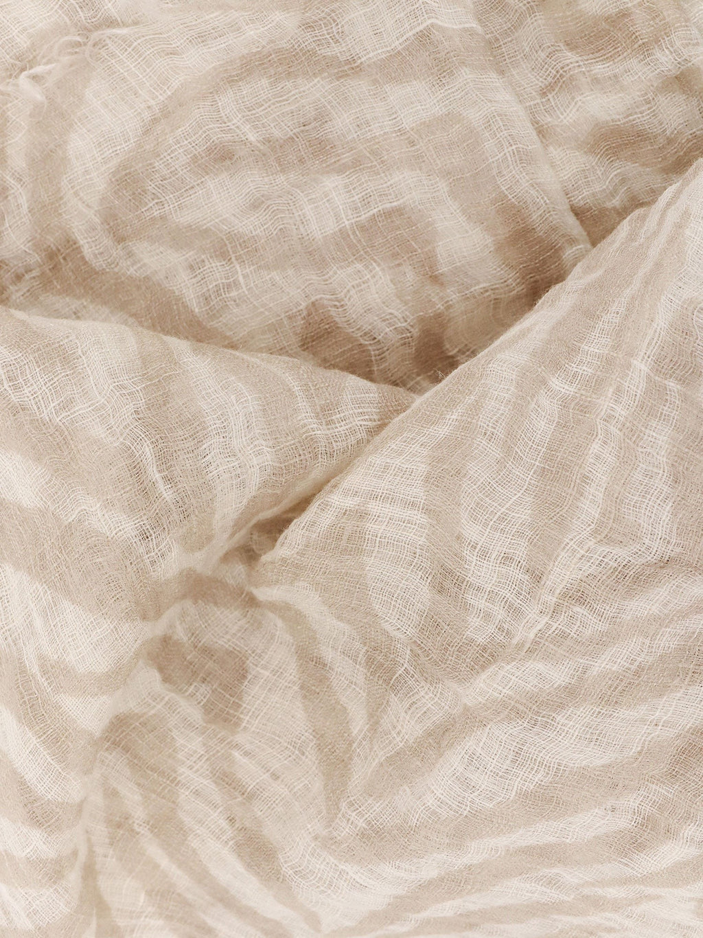 Brunello Cucinelli Ethnic print linen scarf