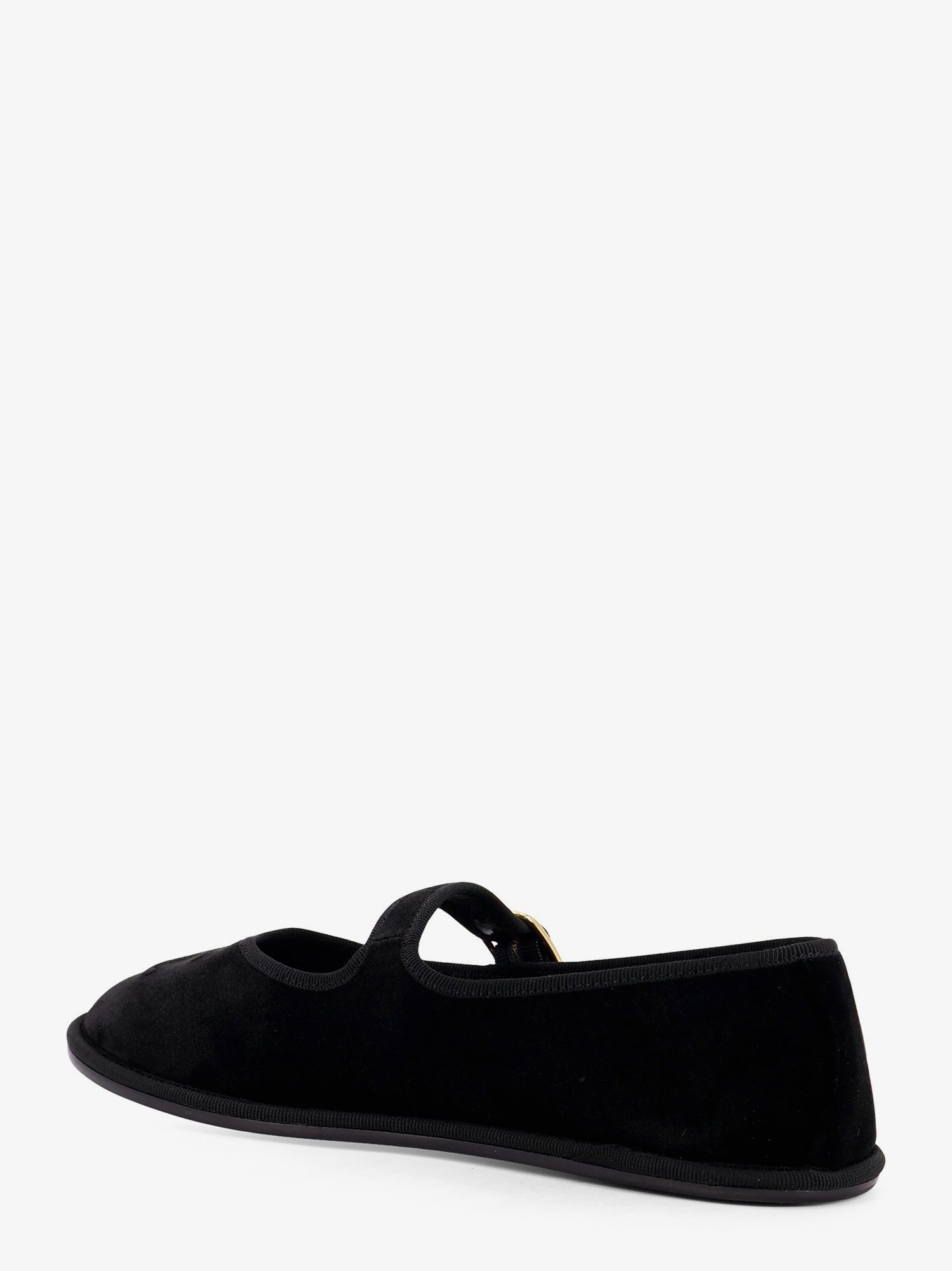 Celine EveTriomphe velvet Mary Jane ballerinas