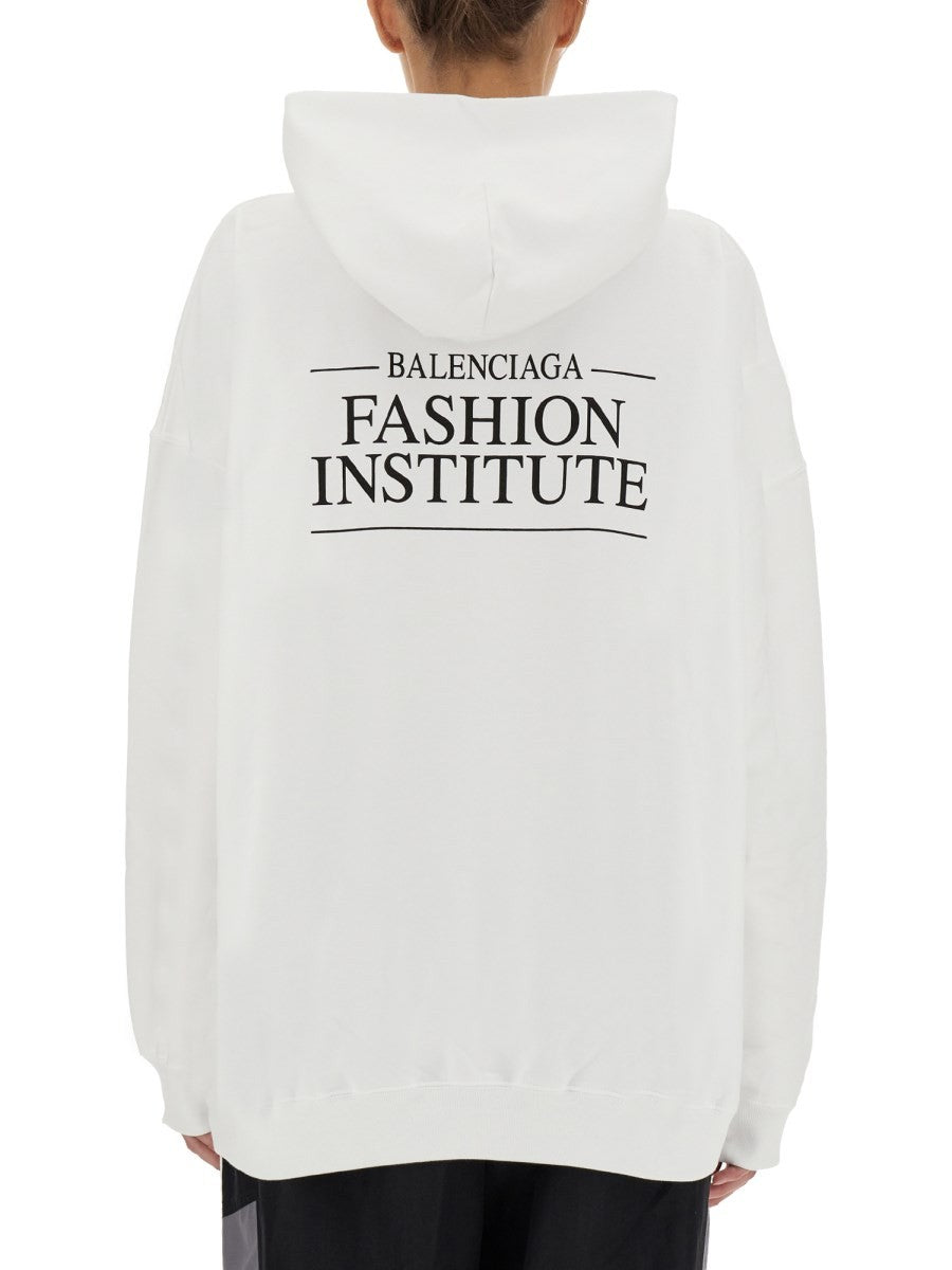 Balenciaga FASHION INSTITUTE LARGE FIT SWEATSHIRT