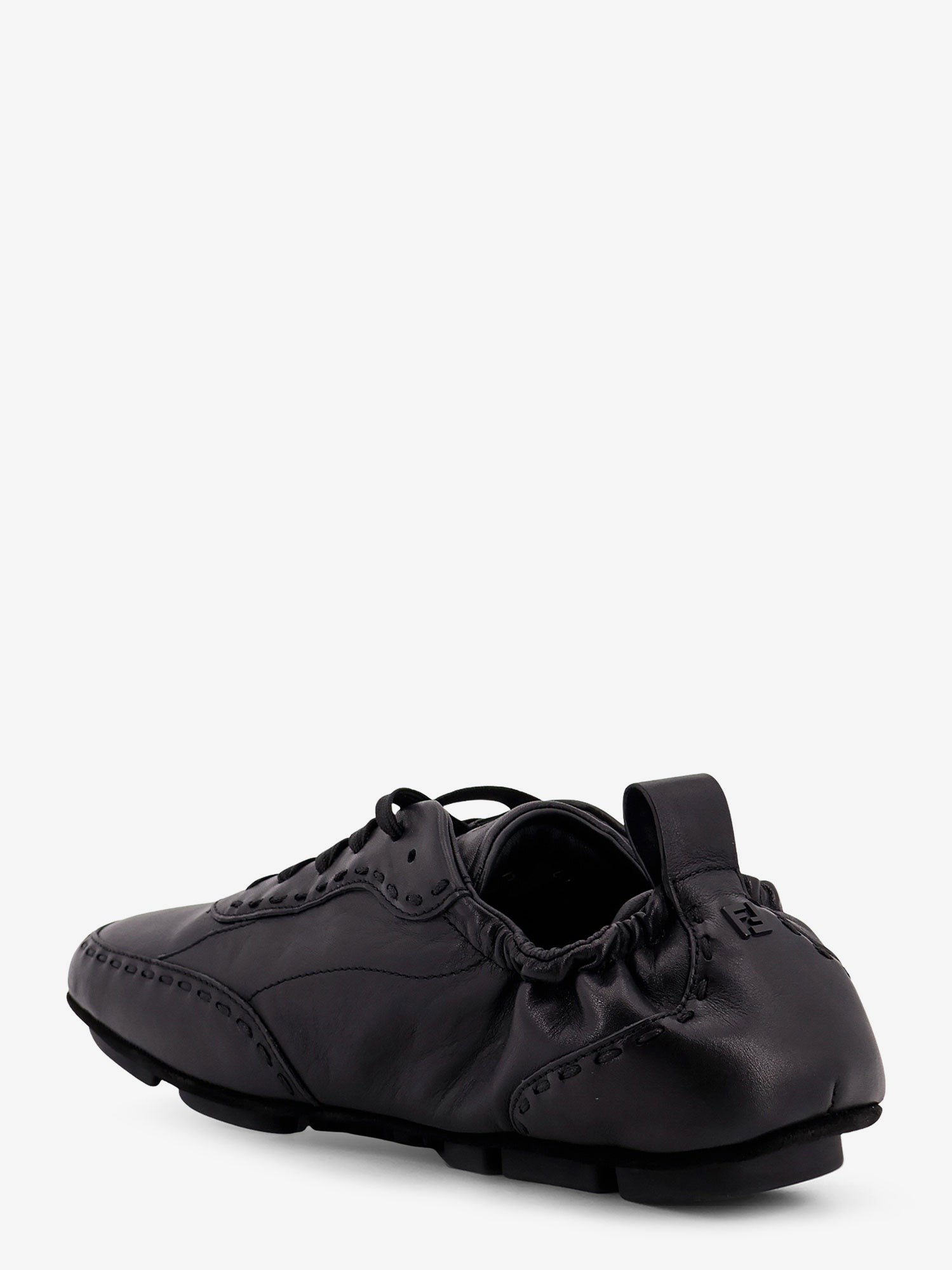 Fendi Fit leather sneakers